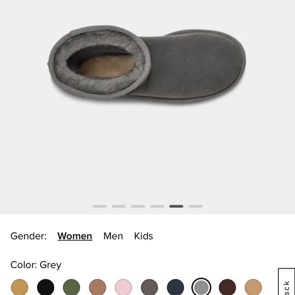 Grey Classic Short Suggs - Picture 3 of 11